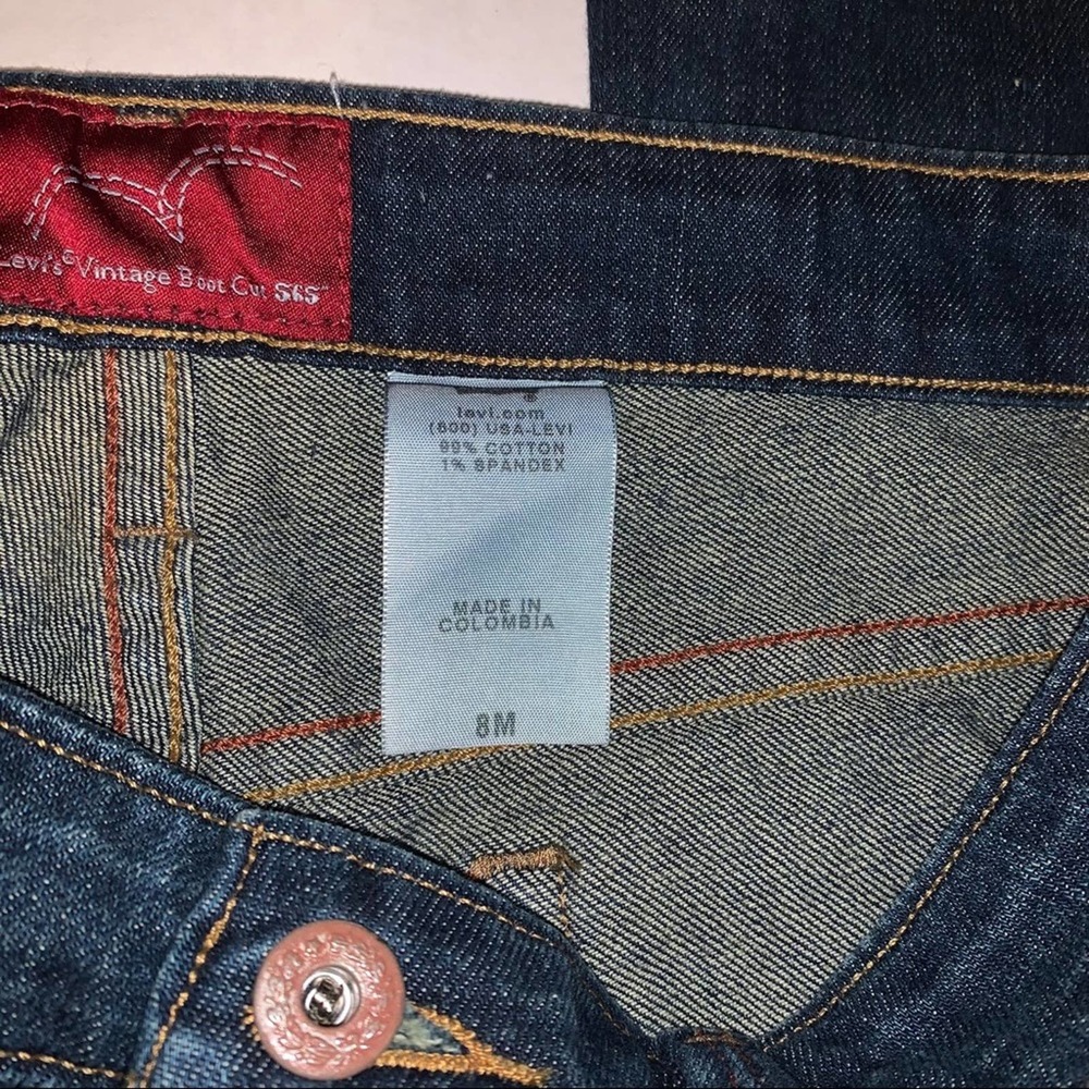 Vintage Levi’s 565 Bootcut Jeans sz 8M - Picture 4 of 11
